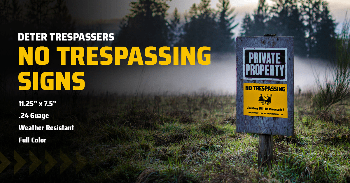 #1 No Trespassing Signs #1 No Trespassing Signs